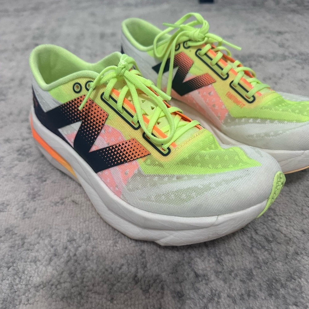 Neon Athletic Running Shoes